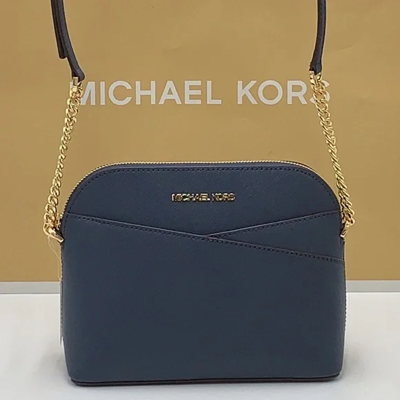 MICHAEL KORS JET SET TRAVEL DOME
XCROSS XBODY SAFFIANO LEATHER
NAVY COLOR - Picture 5 of 13